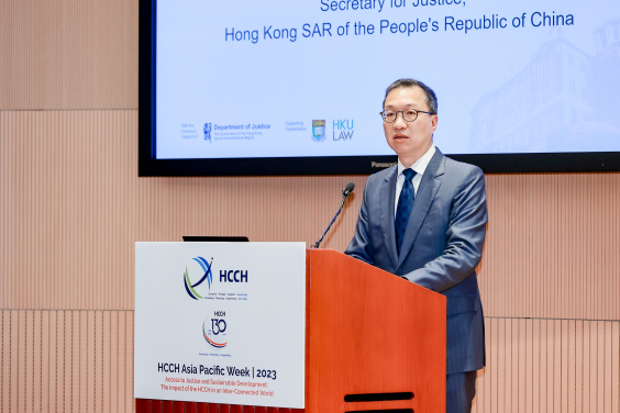 Mr Paul Lam Ting-Kwok, Secretary for Justice of the Hong Kong SAR 
